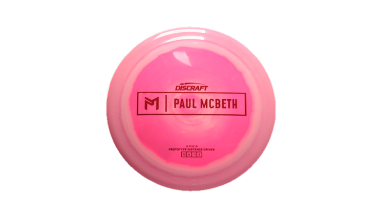 Discraft Prototype Paul McBeth Ares Distance Driver Front View