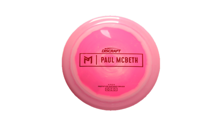 Discraft Prototype Paul McBeth Ares Distance Driver Front View