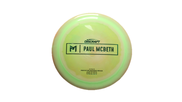 Discraft Prototype Paul McBeth Ares Distance Driver Front View