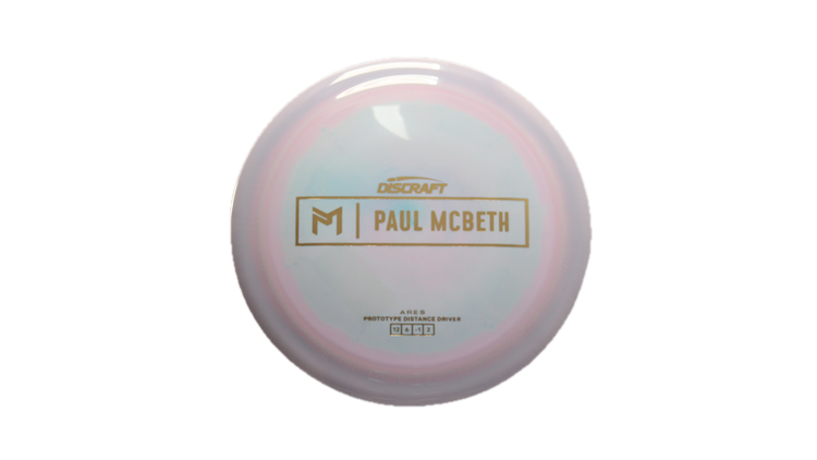 Discraft Prototype Paul McBeth Ares Distance Driver Front View