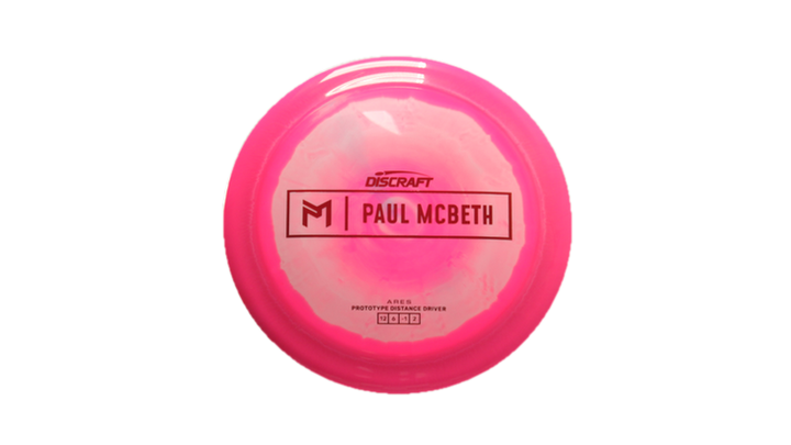 Discraft Prototype Paul McBeth Ares Distance Driver Front View