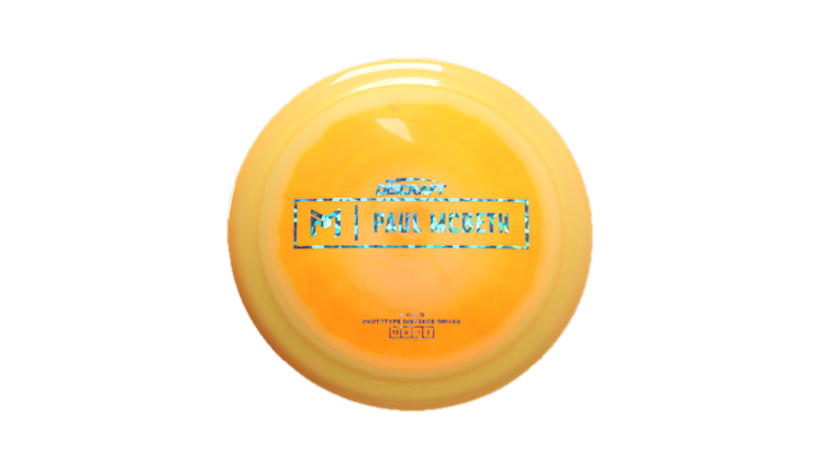 Discraft Prototype Paul McBeth Ares Distance Driver Front View