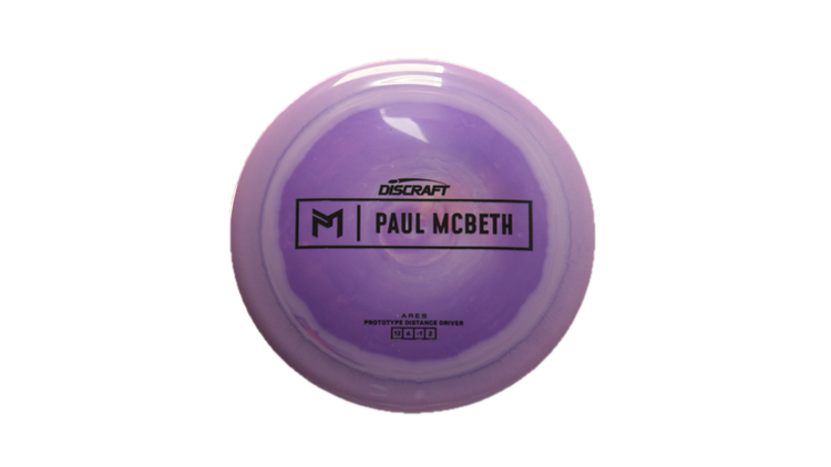 Discraft Prototype Paul McBeth Ares Distance Driver Front View