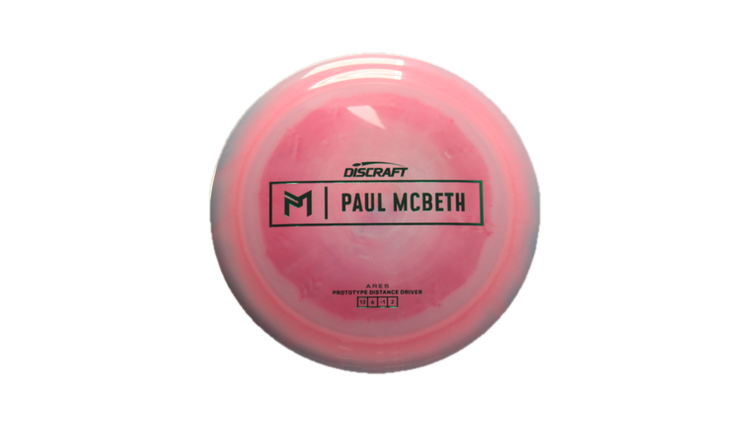 Discraft Prototype Paul McBeth Ares Distance Driver Front View