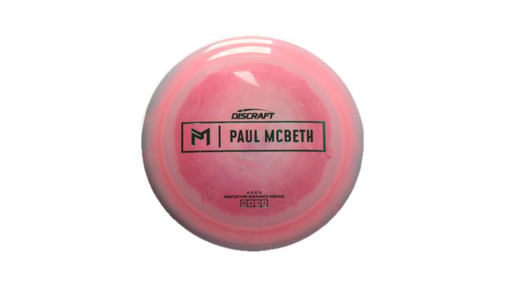 Discraft Prototype Paul McBeth Ares Distance Driver Front View