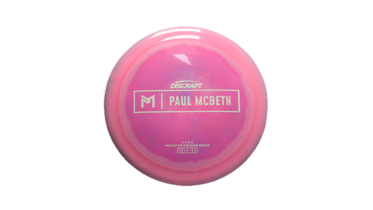 Discraft Prototype Paul McBeth Ares Distance Driver Front View