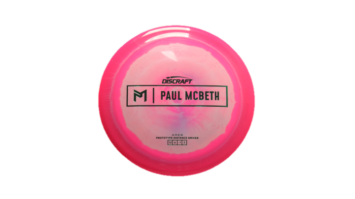 Discraft Prototype Paul McBeth Ares Distance Driver Front View