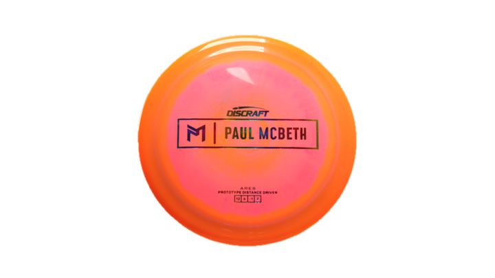 Discraft Prototype Paul McBeth Ares Distance Driver Front View