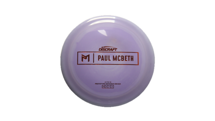 Discraft Prototype Paul McBeth Ares Distance Driver Front View