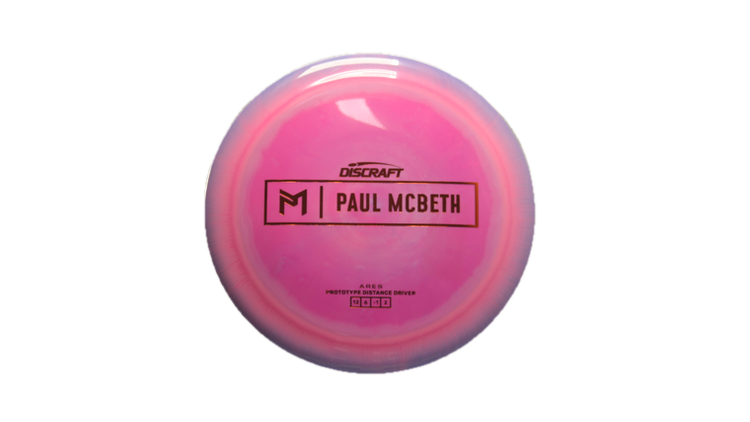 Discraft Prototype Paul McBeth Ares Distance Driver Front View