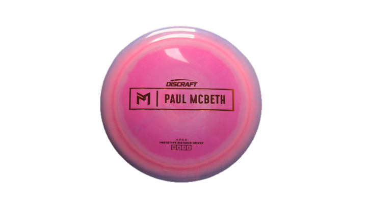 Discraft Prototype Paul McBeth Ares Distance Driver Front View