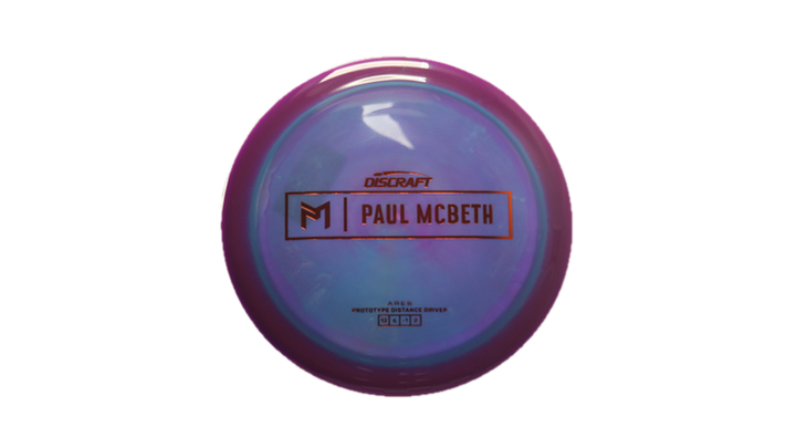 Discraft Prototype Paul McBeth Ares Distance Driver Front View