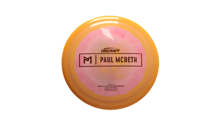 Discraft Prototype Paul McBeth Ares Distance Driver Front View