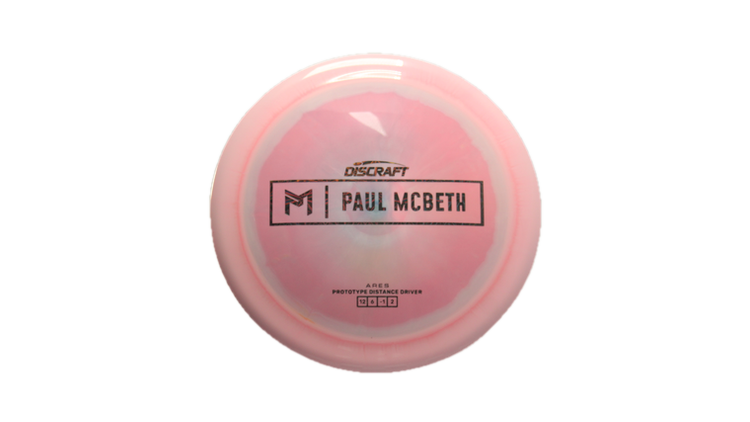 Discraft Prototype Paul McBeth Ares Distance Driver Front View