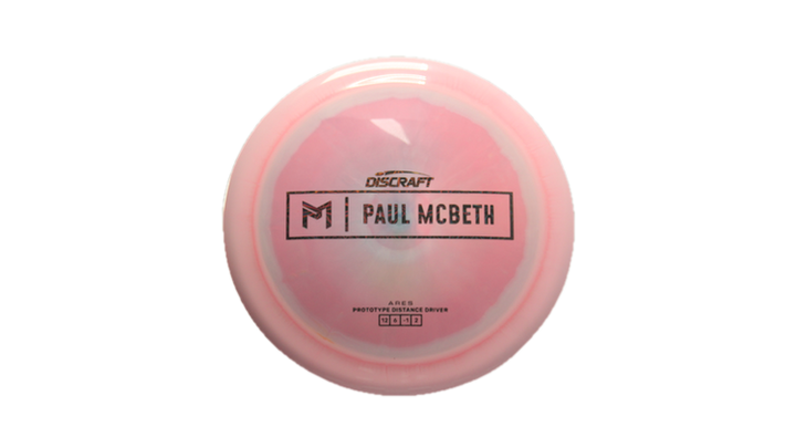 Discraft Prototype Paul McBeth Ares Distance Driver Front View