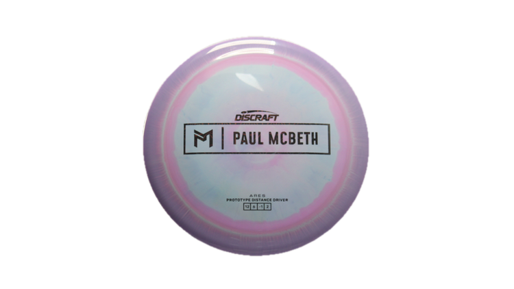 Discraft Prototype Paul McBeth Ares Distance Driver Front View