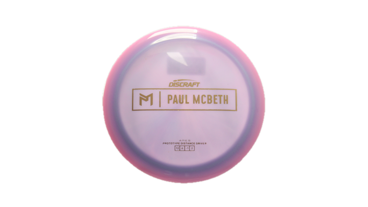Discraft Prototype Paul McBeth Ares Distance Driver Front View