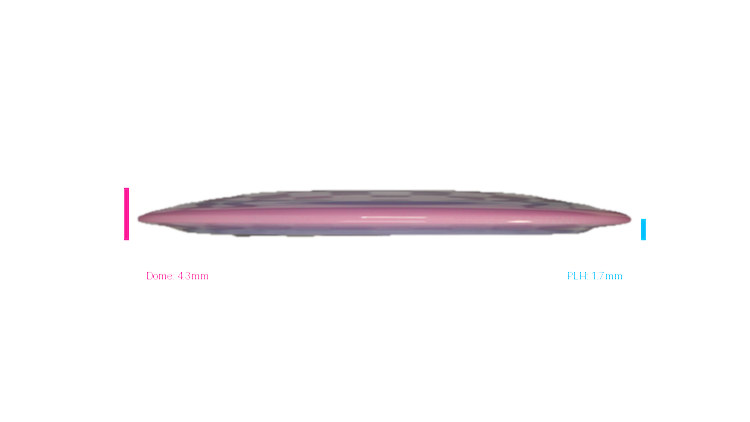 Discraft Prototype Paul McBeth Ares Distance Driver Profile View
