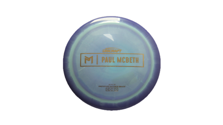 Discraft Prototype Paul McBeth Ares Distance Driver Front View