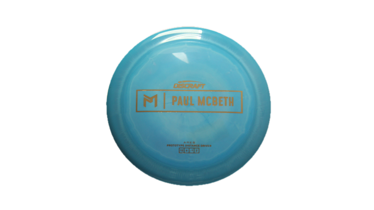 Discraft Prototype Paul McBeth Ares Distance Driver Front View