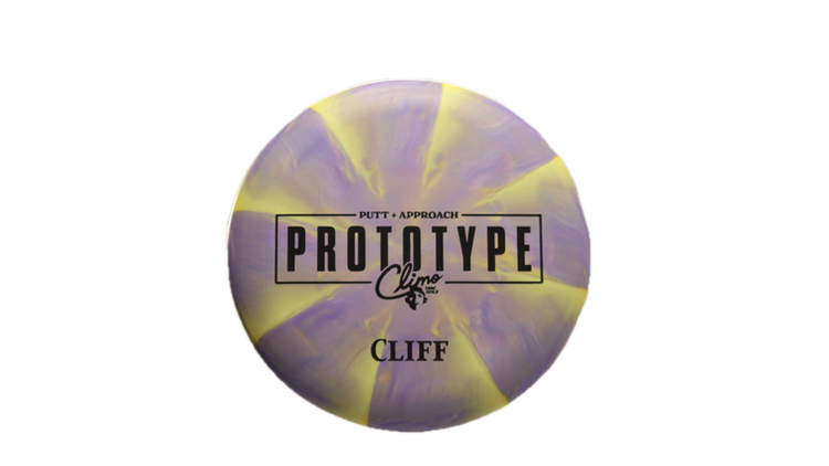 Climo Disc Golf Prototype Trophy Line Cliff Putter Front View