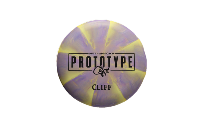 Climo Disc Golf Prototype Trophy Line Cliff Putter Front View