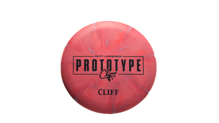 Climo Disc Golf Prototype Trophy Line Cliff Putter Front View