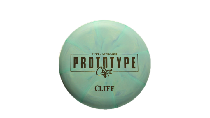 Climo Disc Golf Prototype Trophy Line Cliff Putter Front View