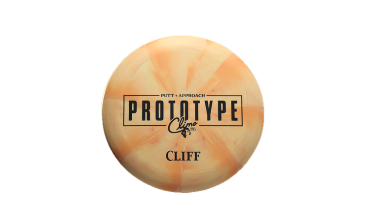 Climo Disc Golf Prototype Trophy Line Cliff Putter Front View