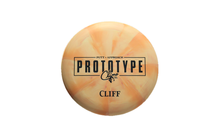 Climo Disc Golf Prototype Trophy Line Cliff Putter Front View