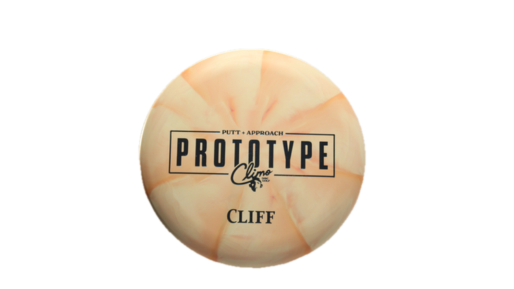 Climo Disc Golf Prototype Trophy Line Cliff Putter Front View