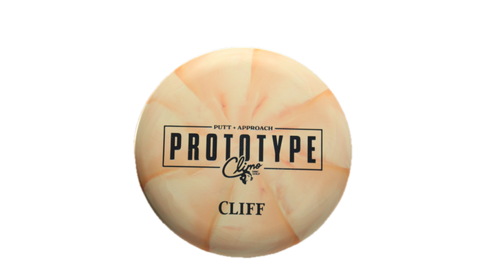 Climo Disc Golf Prototype Trophy Line Cliff Putter Front View