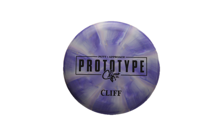 Climo Disc Golf Prototype Trophy Line Cliff Putter Front View