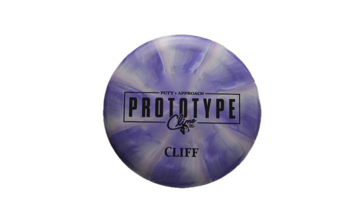 Climo Disc Golf Prototype Trophy Line Cliff Putter Front View