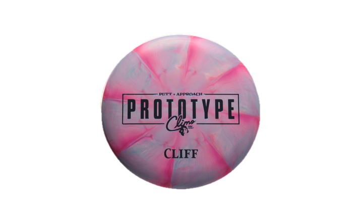 Climo Disc Golf Prototype Trophy Line Cliff Putter Front View