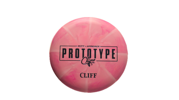 Climo Disc Golf Prototype Trophy Line Cliff Putter Front View