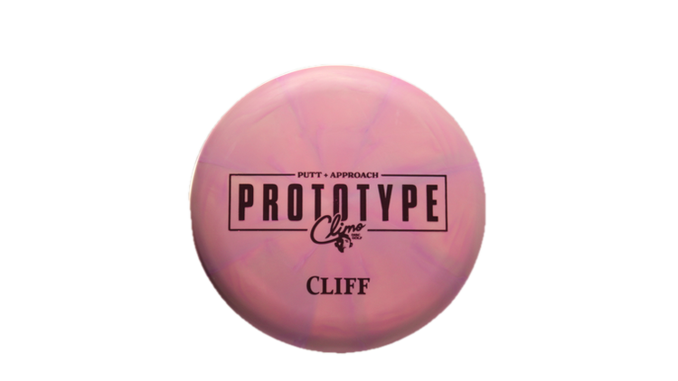 Climo Disc Golf Prototype Trophy Line Cliff Putter Front View