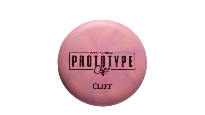 Climo Disc Golf Prototype Trophy Line Cliff Putter Front View