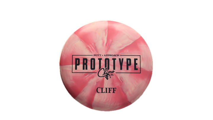 Climo Disc Golf Prototype Trophy Line Cliff Putter Front View