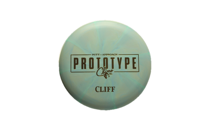 Climo Disc Golf Prototype Trophy Line Cliff Putter Front View