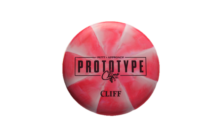 Climo Disc Golf Prototype Trophy Line Cliff Putter Front View