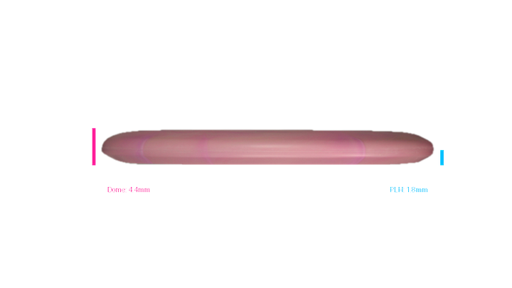 Climo Disc Golf Prototype Trophy Line Cliff Putter Profile View