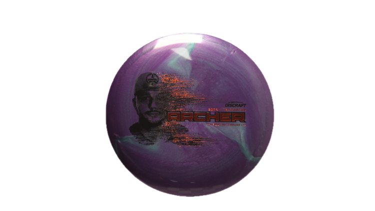 Discraft 2026 Austin Turner Tour Series TItanium Archer Midrange Front View