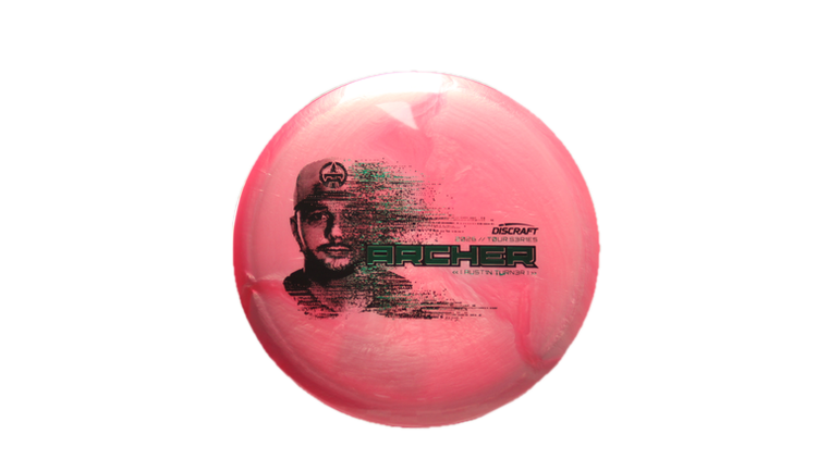 Discraft 2026 Austin Turner Tour Series TItanium Archer Midrange Front View