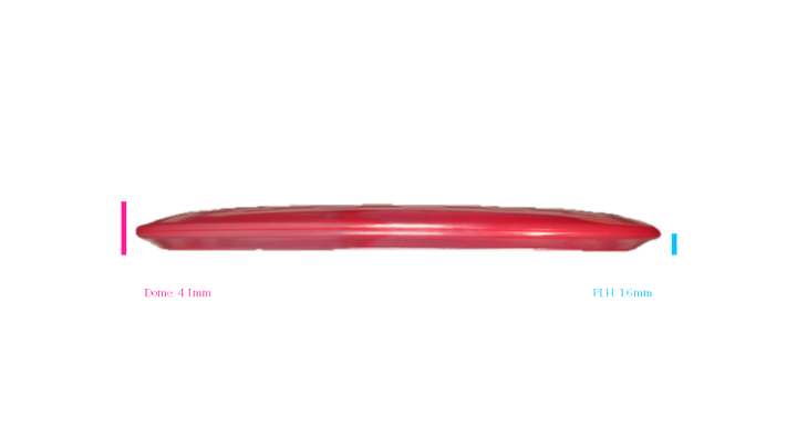 Discraft 2026 Austin Turner Tour Series TItanium Archer Midrange Profile View