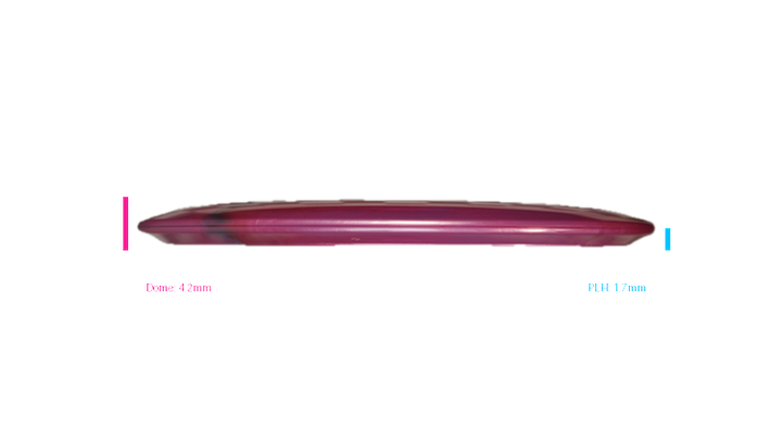 Discraft 2026 Austin Turner Tour Series TItanium Archer Midrange Profile View