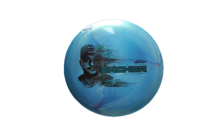 Discraft 2026 Austin Turner Tour Series TItanium Archer Midrange Front View