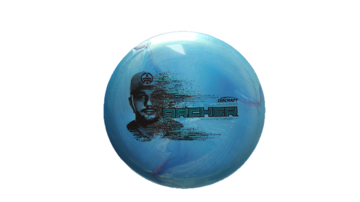Discraft 2026 Austin Turner Tour Series TItanium Archer Midrange Front View