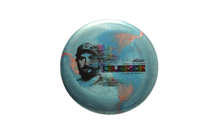 Discraft 2026 Chris Dickerson Tour Series TItanium Buzzz Midrange Front View