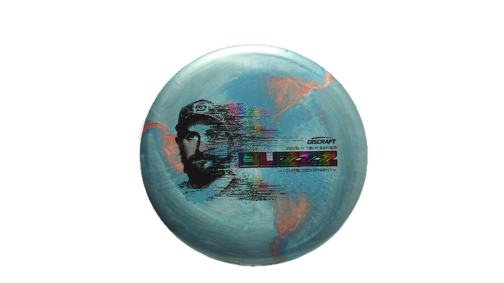 Discraft 2026 Chris Dickerson Tour Series TItanium Buzzz Midrange Front View